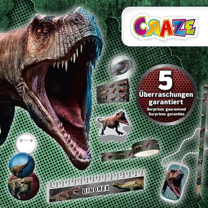 Craze - Set figurine Dinozauri , Punga cu surprize