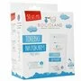 Pungi stocare lapte, Bocioland, 50 buc, Fermoar dublu, 200 ml, Transparent - 1