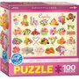 Puzzle 100 piese Candy - 1
