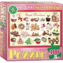 Puzzle 100 piese Sweet Christmas - 1