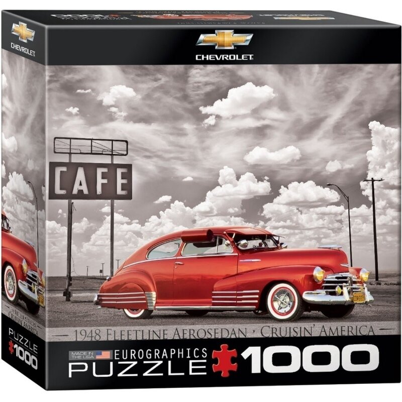 Puzzle 1000 piese 1948 Fleetline Aerosedan Cruisin\' America