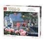 Puzzle 1000 piese Colorful birds - 1