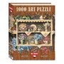 Puzzle 1000 piese - din lemn CUPBOARD GARDEN - 1