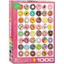 Puzzle 1000 piese Donuts Tops - 1