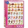 Puzzle 1000 piese Ice Cream Flavours - 1