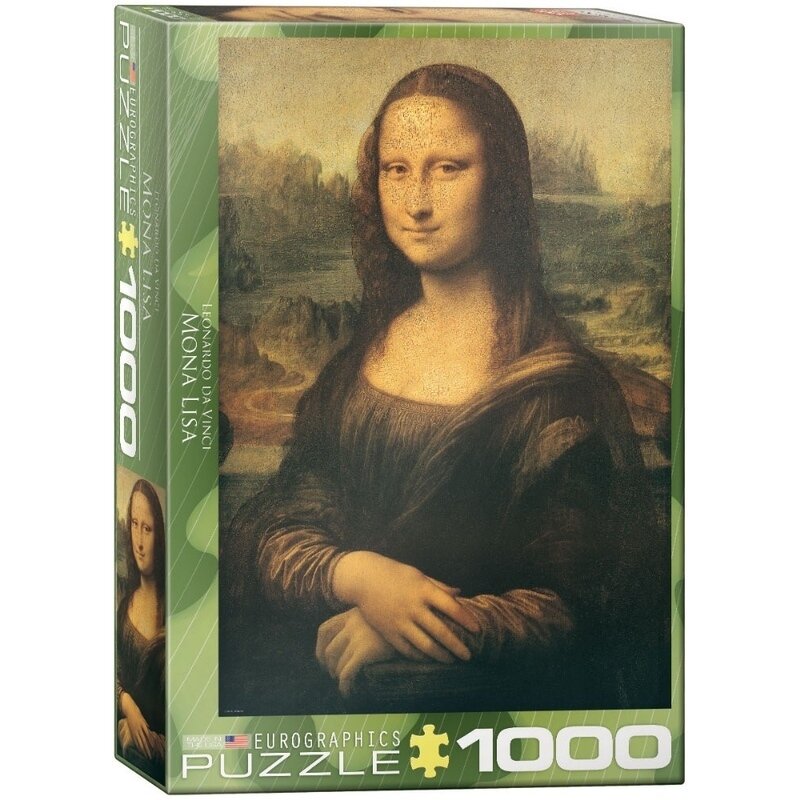 Puzzle 1000 piese Mona Lisa, Leonardo da Vinci