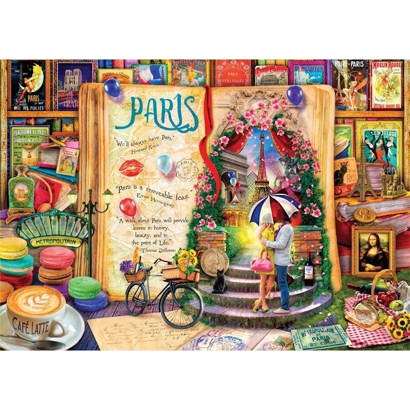 Puzzle 1000 piese – PARIS Jucarii & Cadouri