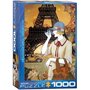 Puzzle 1000 piese Paris Adventure Helena Lam (mare) - 1