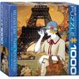 Puzzle 1000 piese Paris Adventure Helena Lam (mic) - 1