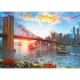 Puzzle 1000 piese - Sunset On New York - 1