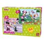 Puzzle 2 in 1 24-50 piese Minnie Bowie - 1