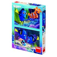 Dino - Toys - Puzzle 2 in 1 gasirea lui Dory 77 piese