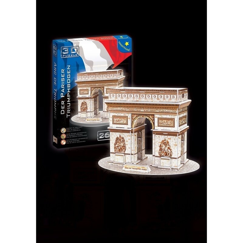 Puzzle 3D 26 piese Arcul de Triumf