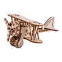 Wooden City - Puzzle 3D Avion , Puzzle Copii , Kit model mecanic, piese 63 - 1
