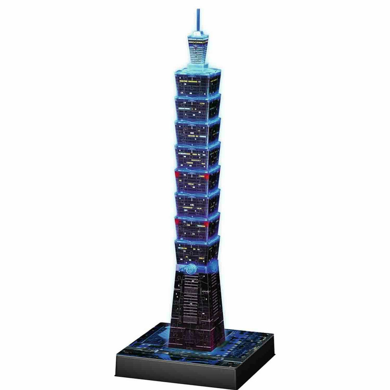 Puzzle 3d led taipei, 216 piese