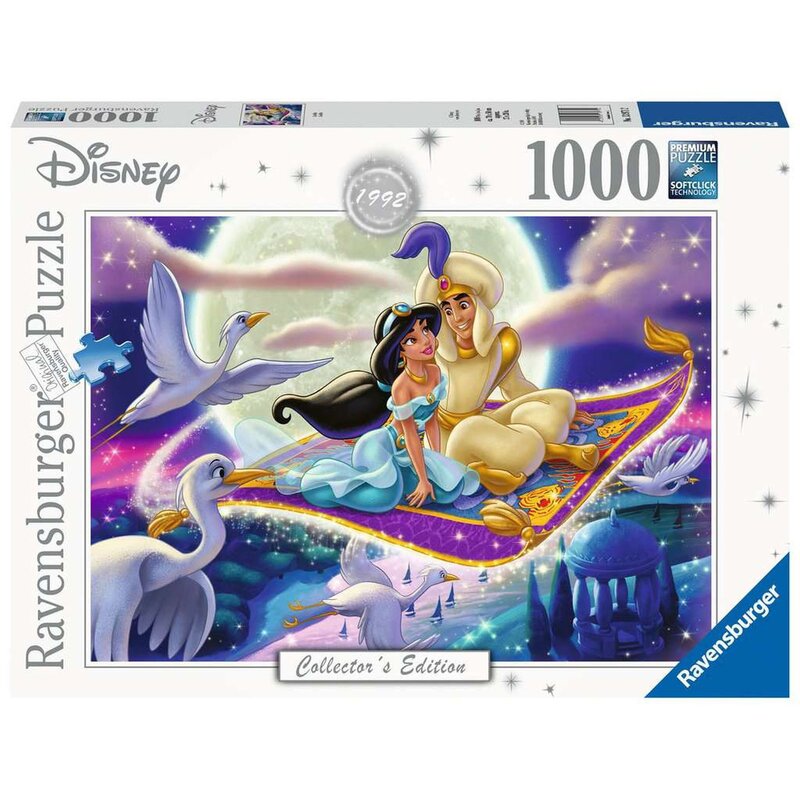 Ravensburger - Puzzle personaje Aladdin , Puzzle Copii, piese 1000