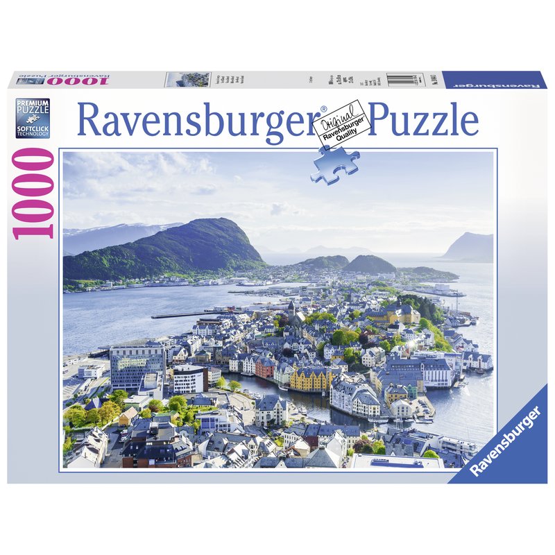 Ravensburger - Puzzle Alesund, 1000 piese