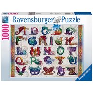 Puzzle Alfabet Dragon, 1000 Piese