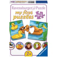 Ravensburger - Puzzle Animale adorabile, 9x2 piese
