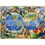 Puzzle Animalele Lumii, 100 Piese - 1