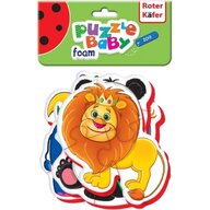 Roter Kafer - Puzzle Bebe Animale de la Zoo, 18 piese  RK1102-04