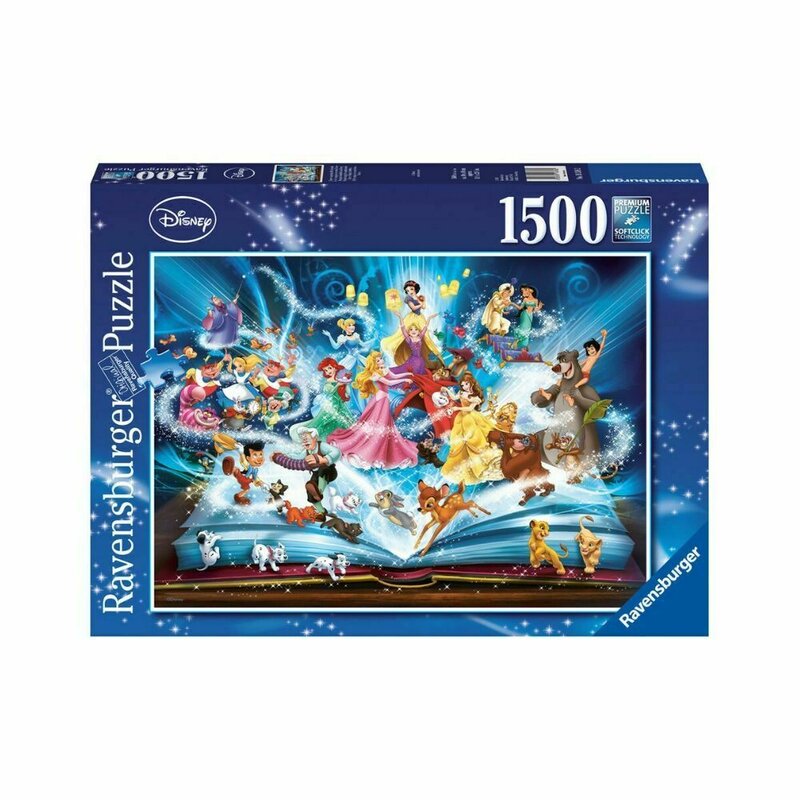 Ravensburger - PUZZLE CARTE POVESTI DISNEY, 1500P