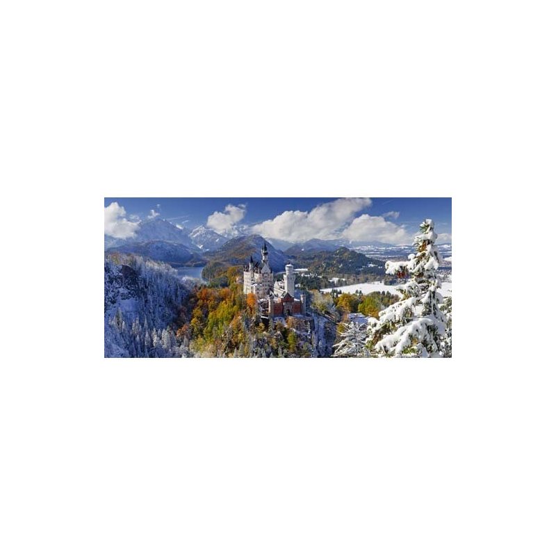 Ravensburger - puzzle castelul neuschwanstein, 2000 piese