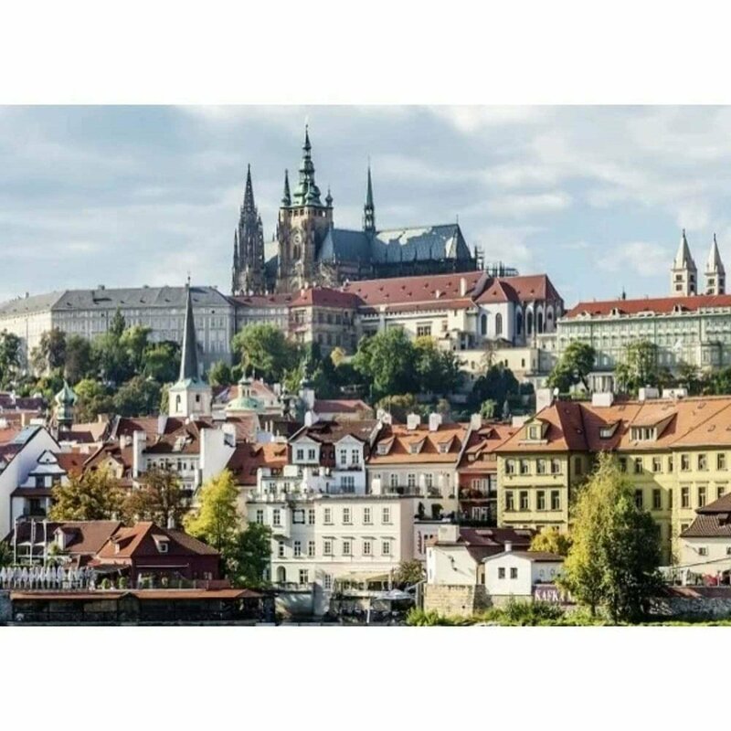 Ravensburger - Puzzle Castelul Praga, 1000 Piese