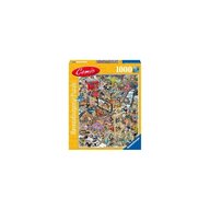 Ravensburger - PUZZLE COMIC HOLLYWOOD, 1000 PIESE