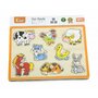 Viga - Puzzle din lemn Animale , Puzzle Copii , Cu manere, piese 8 - 1