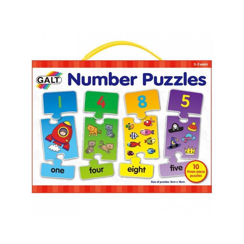 Galt - Puzzle cu numere 3 piese