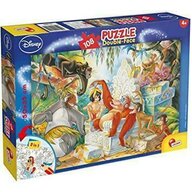 Puzzle personaje Cartea Junglei , Puzzle Copii , De colorat, piese 108