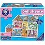Orchard Toys - Puzzle de podea Casa Dolls house Jigsaw, 25 piese - 1