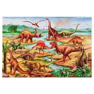 Melissa & Doug - Puzzle De Podea Cu Dinozauri