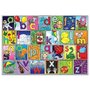 Orchard toys - Puzzle de podea in limba engleza Invata alfabetul, 26 piese, poster inclus - 1