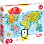 Puzzle Descopera lumea - Tinerii exploratori, 168 piese, 98x68cm Banana Panda BP33672 - 2