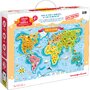 Puzzle Descopera lumea - Tinerii exploratori, 168 piese, 98x68cm Banana Panda BP33672 - 3