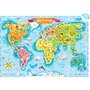 Puzzle Descopera lumea - Tinerii exploratori, 168 piese, 98x68cm Banana Panda BP33672 - 4