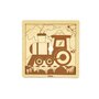 Viga - Puzzle din lemn Tren , Puzzle Copii , Cu piese mari, piese 9 - 3