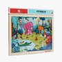 Topbright - Puzzle din lemn Animalute jucause , Puzzle Copii, piese 24 - 1