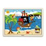 Viga - Puzzle din lemn Pirati , Puzzle Copii, piese 16 - 4