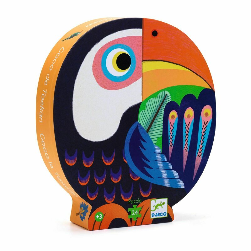 Djeco - puzzle coco toucan