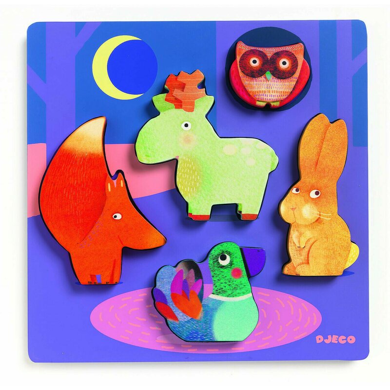 Djeco - puzzle luna