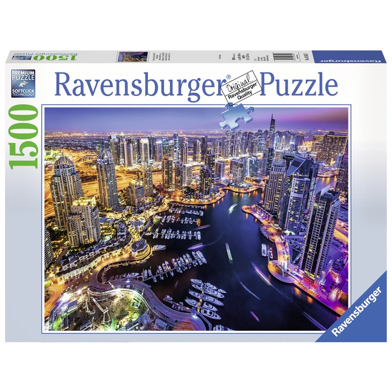 Ravensburger - puzzle dubai, 1500 piese