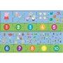 Trefl - Puzzle educativ Numere Peppa Pig , Puzzle Copii, piese 20 - 2