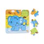 MamaMemo - Puzzle educativ elefant, 18m+  - 1