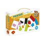 Alexander Toys - Puzzle educativ Potriveste culorile , Puzzle Copii , 20 imagini, piese 40 - 1