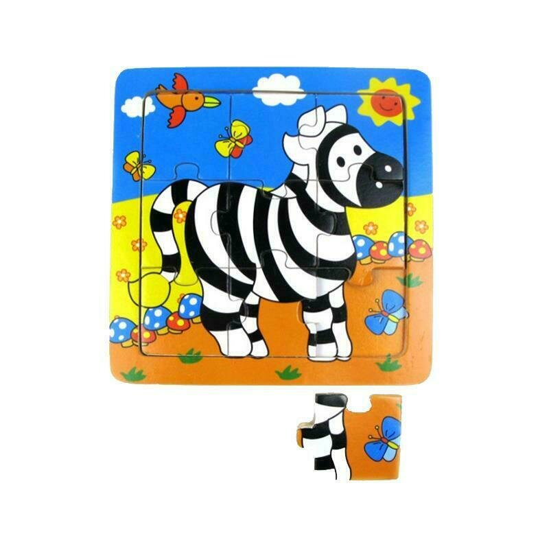 MamaMemo - Puzzle educativ Zebra, 18m+