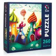 Puzzle Fairytale City, 32x47 cm, 260 piese De.tail DT200-03
