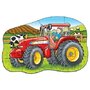 Orchard Toys - Puzzle fata verso Tractor, 12 piese - 2